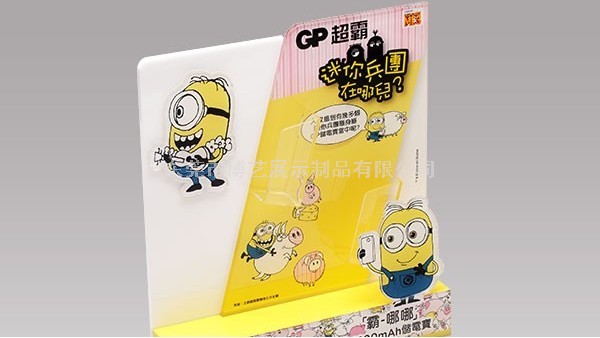 亞克力展示架使用時間長了會發(fā)黃怎么辦？